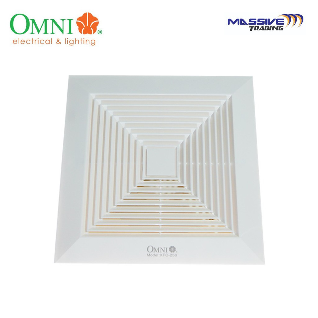 Omni 12" exhaust fan ceiling mounted XFC300 Shopee Philippines