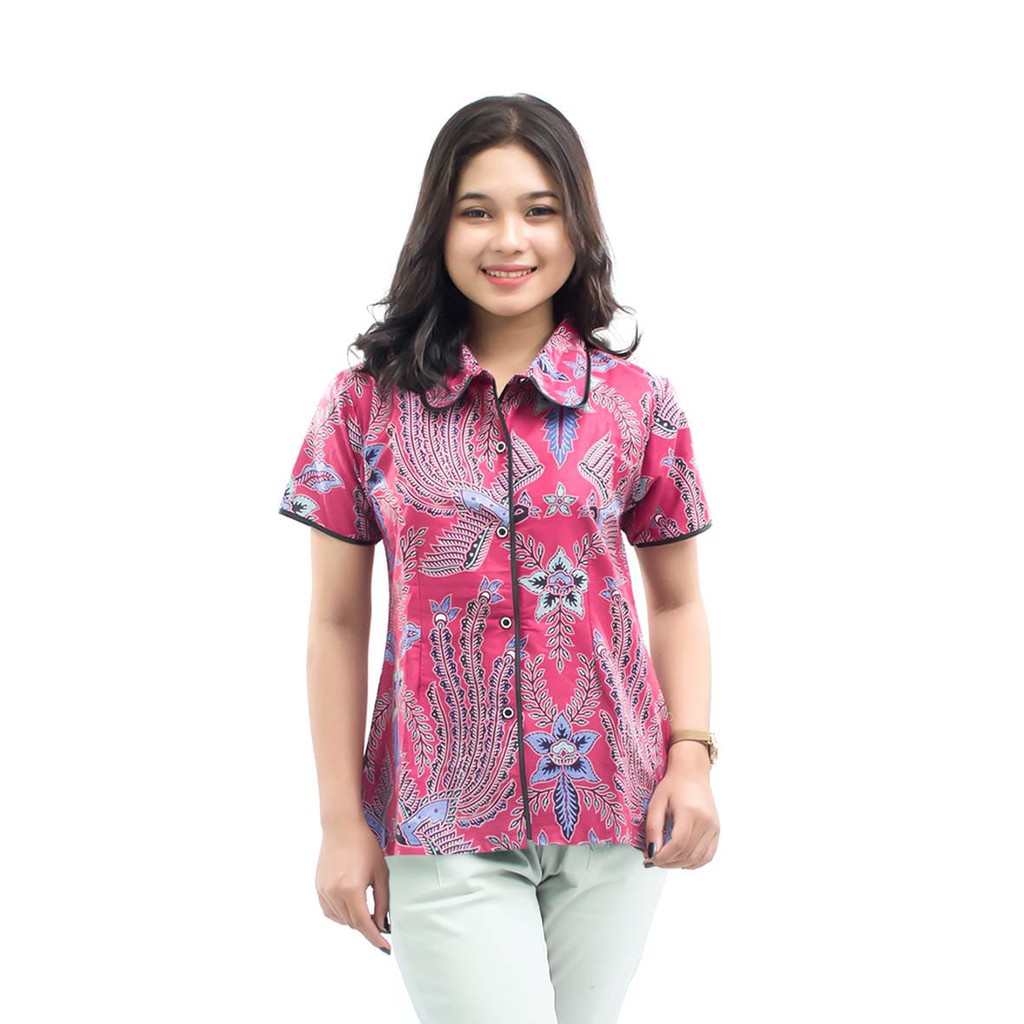 Batik shirt dames sale