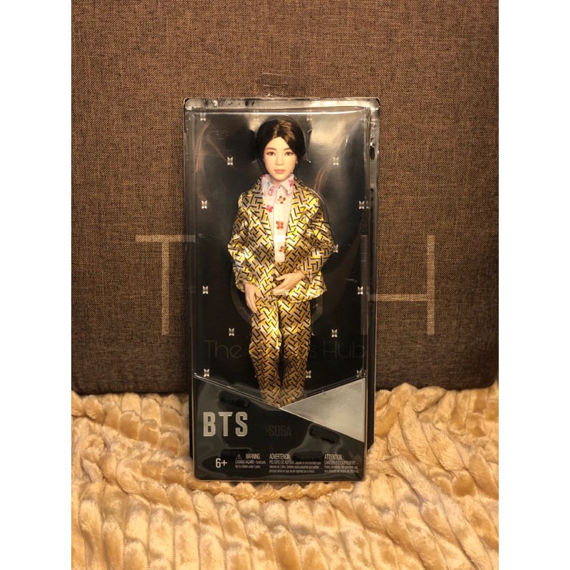 Bts suga mattel online doll