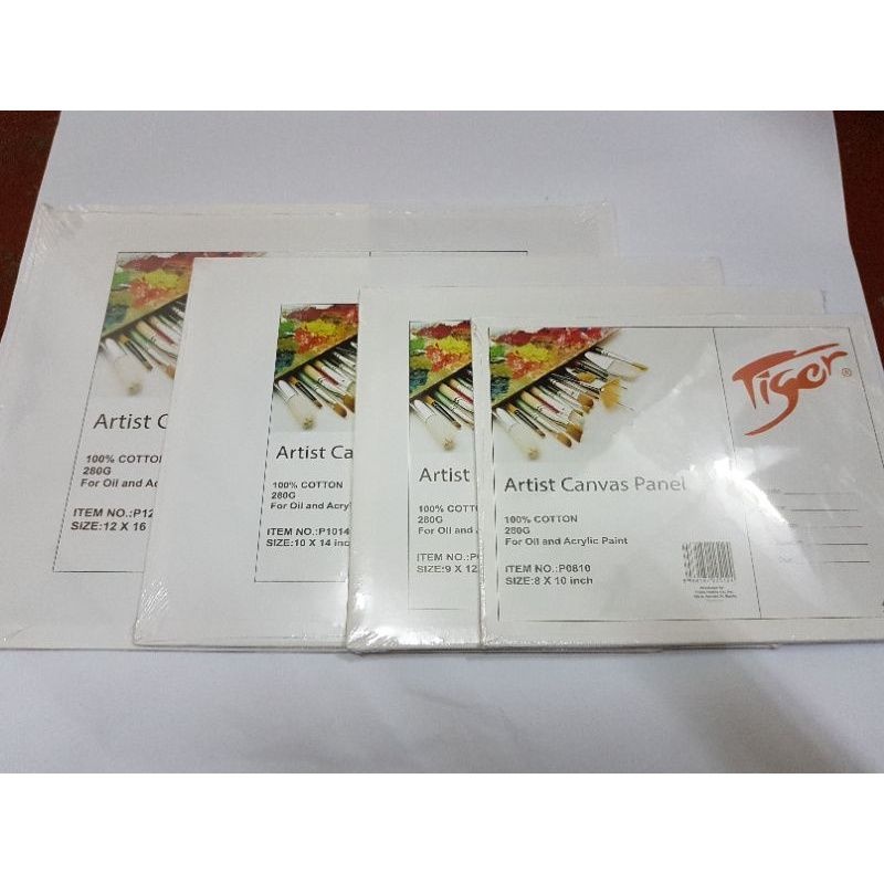 TIGER Canvas Panel Board (Without frame) 4 sizes | Shopee Philippines