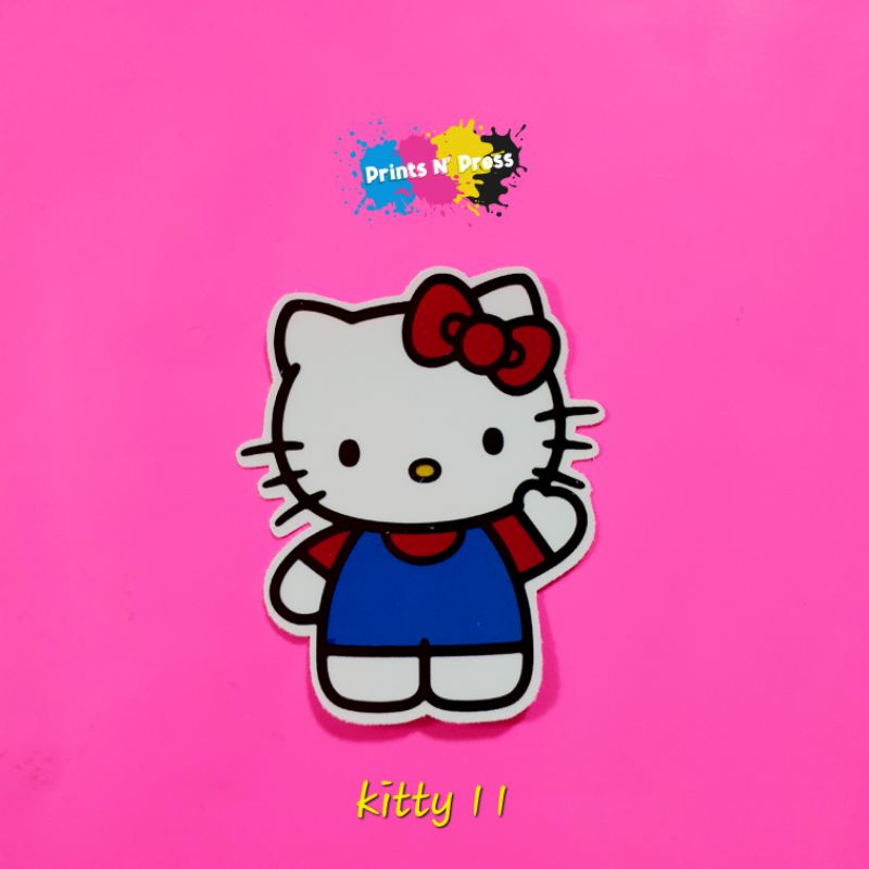 HELLO kitty WATERPROOF STICKER. pls order minimum of 5pcs or P40 total ...