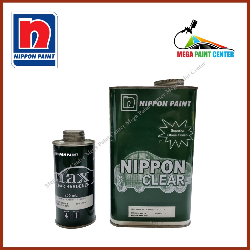 Nippon 2K Superio 641 Clear with Hardener (NAX 107) | Shopee Philippines