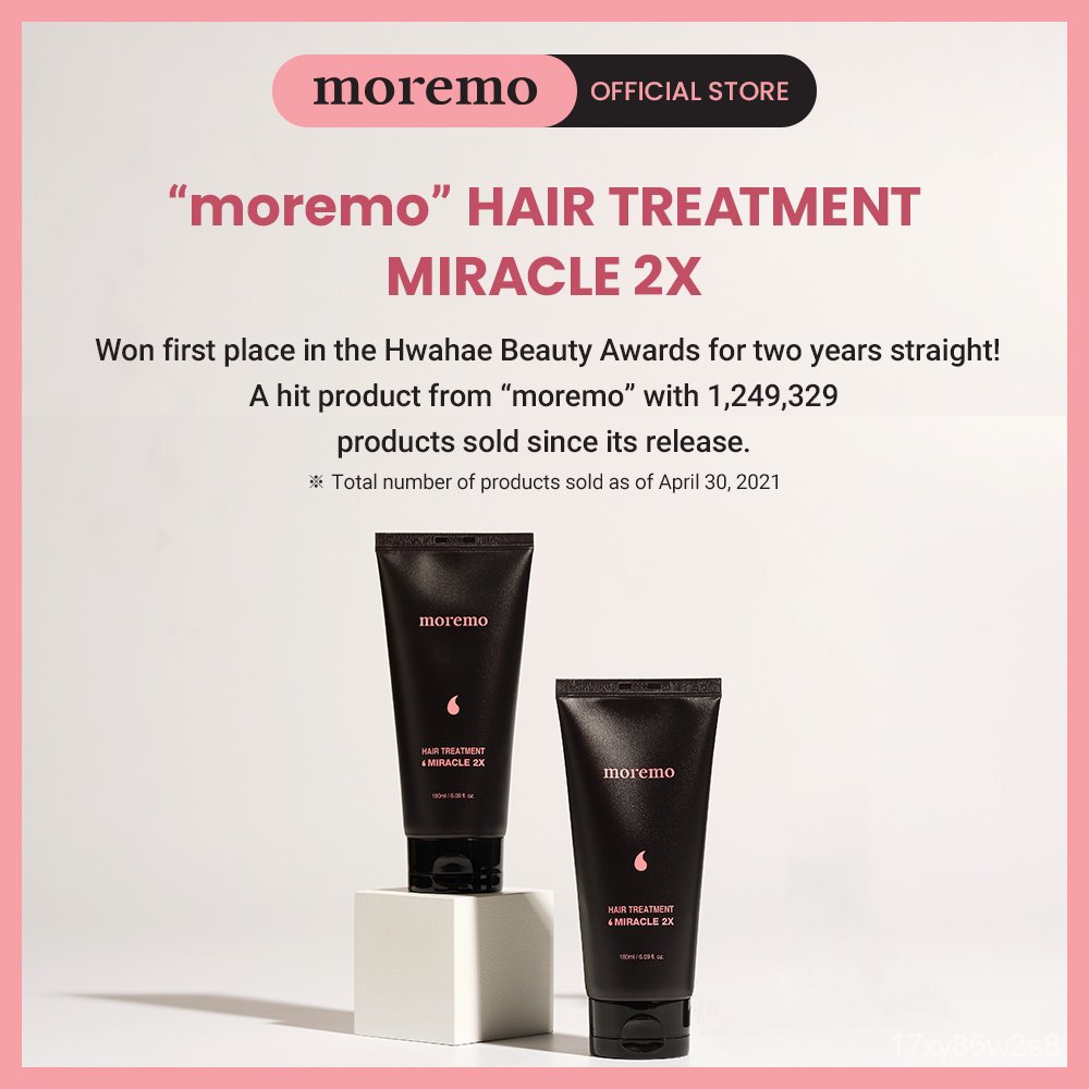 Moremo Hair Treatment Miracle 2X (180ml) Shopee Philippines
