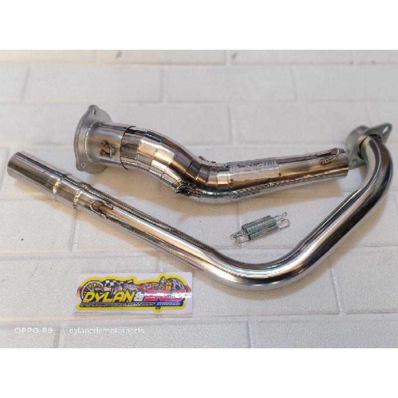 Stainless Big Elbow For Raider 150 Carb Raider 150 Fi 51mm Shopee Philippines