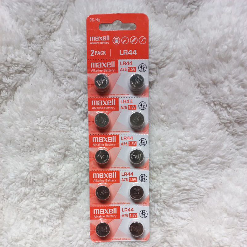 Original Maxell Alkaline Battery LR1130 LR41 LR44 1.5V Shopee Philippines
