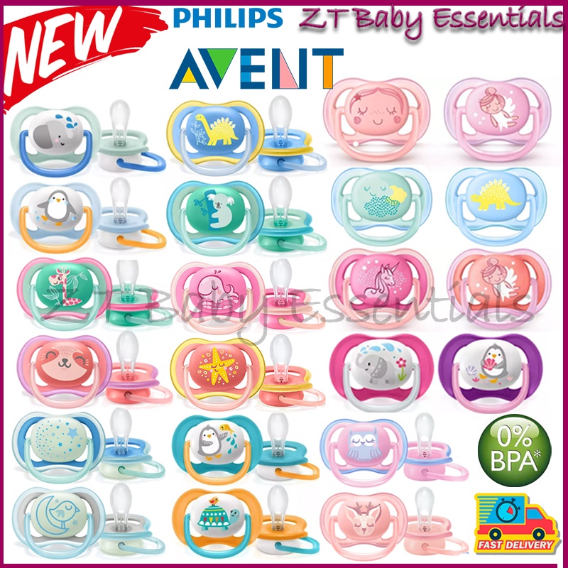 Philips Avent Ultra AIr Soother / Pacifier / Puting Shopee Philippines