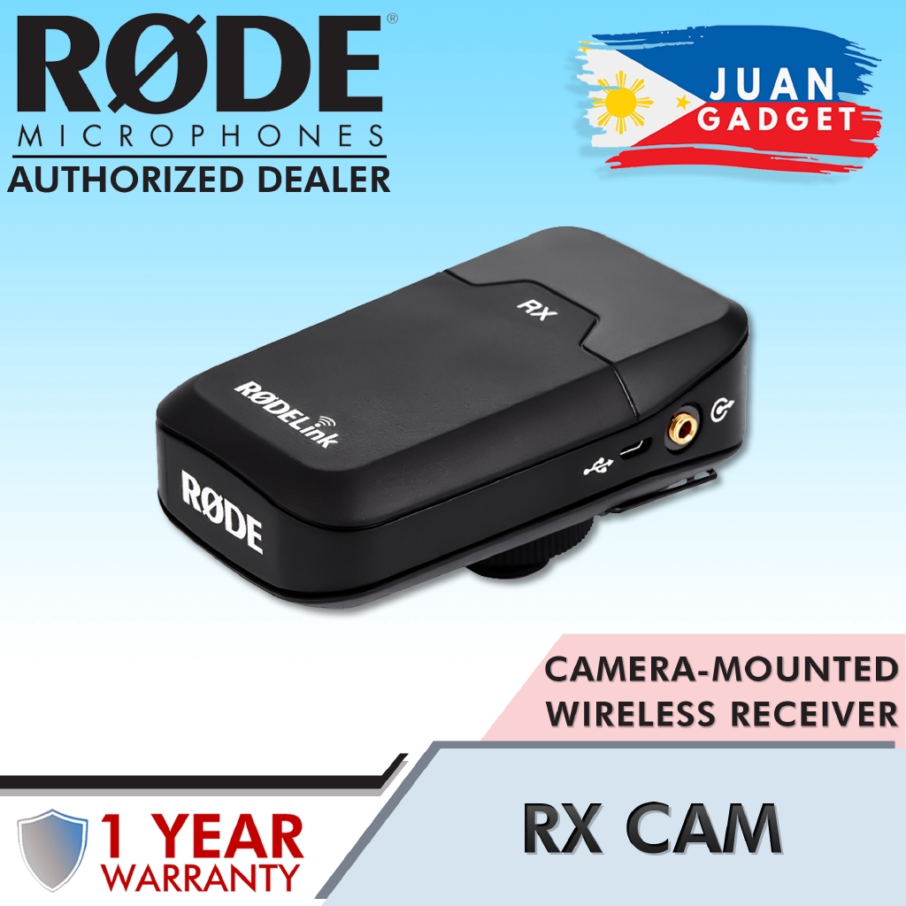 Rode RX-CAM Camera-Mounted Wireless Receiver | Shopee Philippines