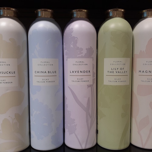 Talc/talcum Powder - rose Powder/lily/china blue/lavender/magnolia ...