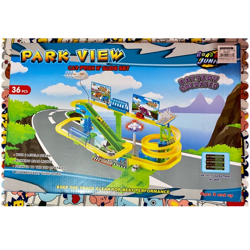 Toy Cars Park View Car Frisk & Slide Set Shopee Philippines