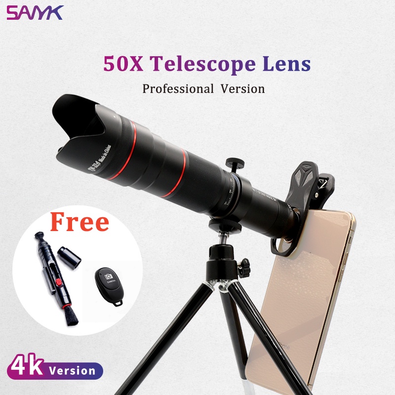 Mobile deals telescope 50x