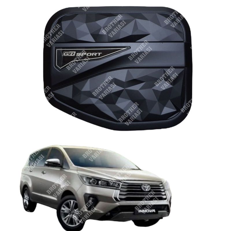 Tank Cover for All New Innova Reborn 2016 2021 GR Sport Black | Shopee ...