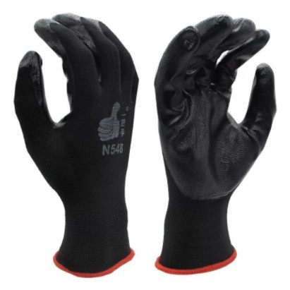 Rubber palm coated construction Gloves | Shopee Philippines