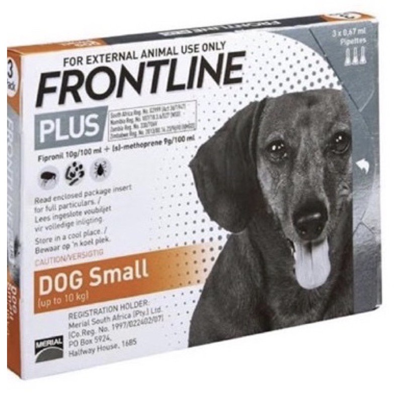 Anti Fleas & Ticks FRONTLINE PLUS SPOT ON FOR DOGS ( ANTI TICK N FLEA ...