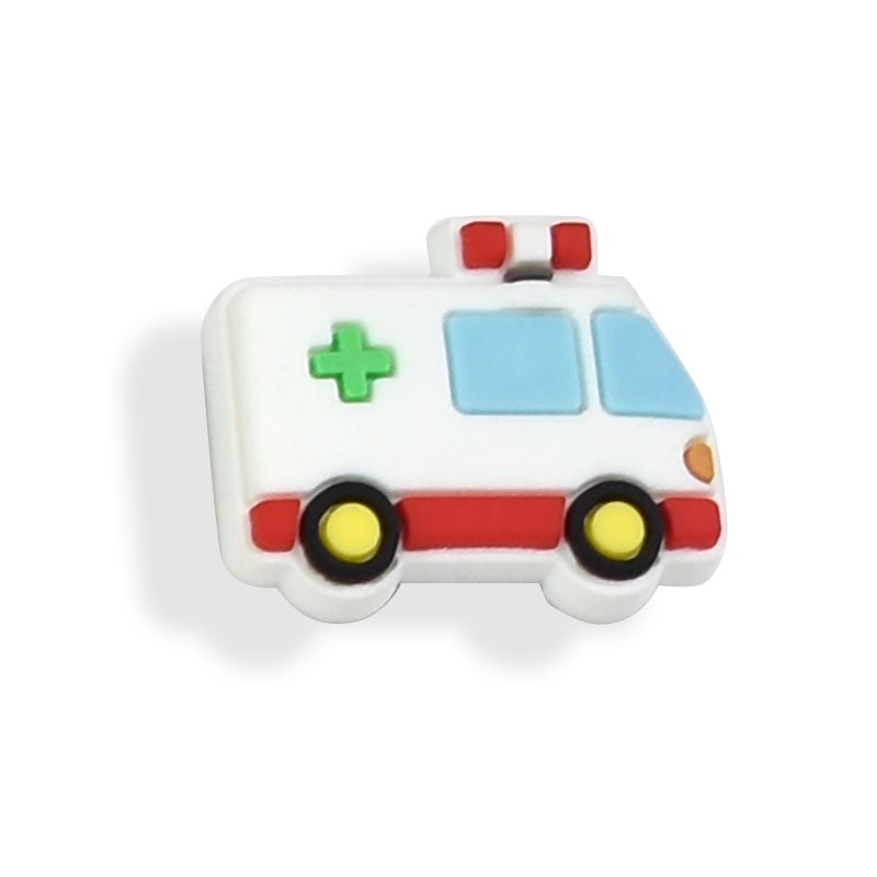 Cartoon Dentisit Ambulance Crocs Jibbits Medical Jibbitz Charm