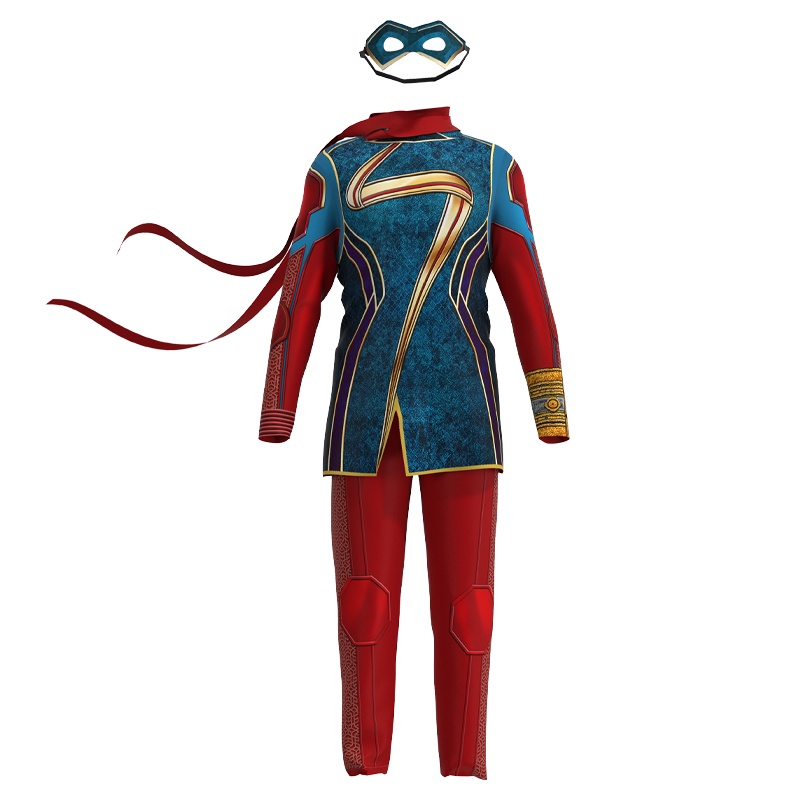 The Avengers Superhero Ms. Marvel Captain Marvel Gwen Women s Costume Suit Adults Children Kids Cosplay Clothing Jumpsuits Costume Party Shopee Philippines