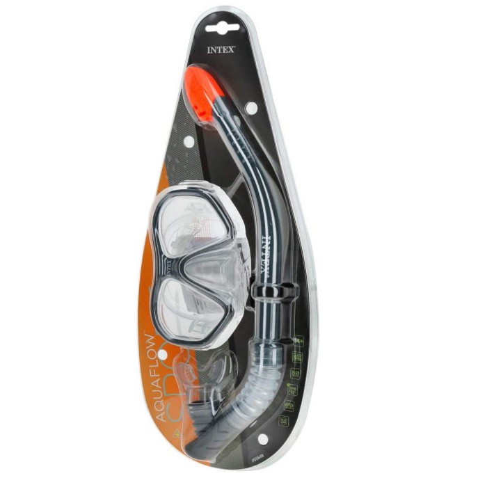 COMPLETE SET INTEX Snorkeling Mask Intex Goggle Intex Diving Mask with ...