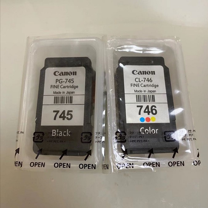 Canon PG745 CL746 Cartridge refillable add ink PIXMA MG2400 MG2470