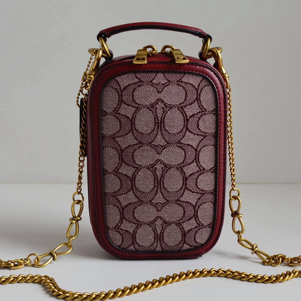 Coach Alie Camera Bag In Signature Jacquard Shopee Philippines