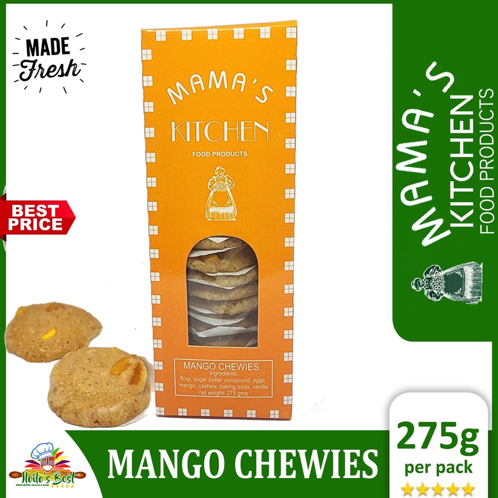 Iloilo's Best Mango Chewies Mama's Kitchen Food Products Cookies
