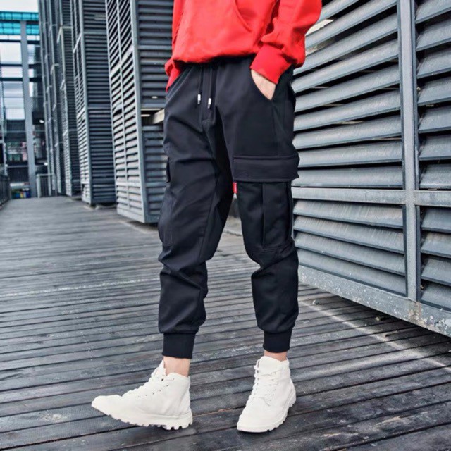 SYZ Men’s new Cotton fashion 4 Pockets jogger pants/pants unisex COD ...