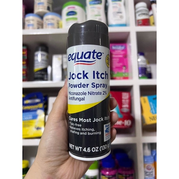 Equate Powder Spray for Jock Itch Relief 4.6 oz Exp. 3/26