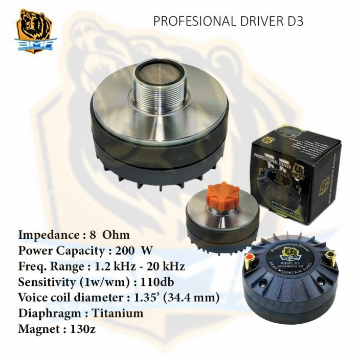 Professional Tweeter Driver Twitter BMA D3 200watt High Audio Twitter ...