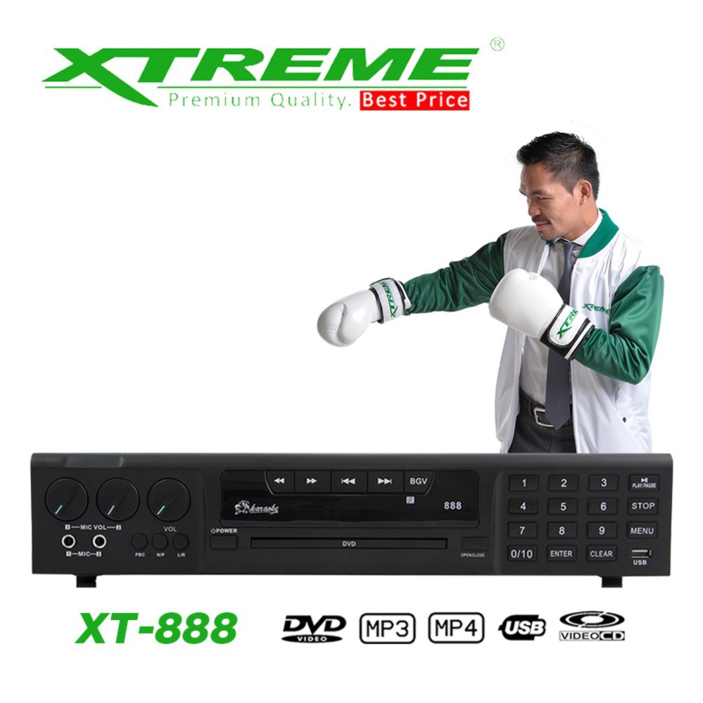 Xtreme XT888/XT912 MIDI DVD Karaoke Player Shopee Philippines