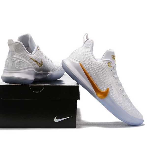 100%Original Nike Kobe Bryant KOBE MAMBA FOCUS Platinum/White Basketball  Shoes For Men