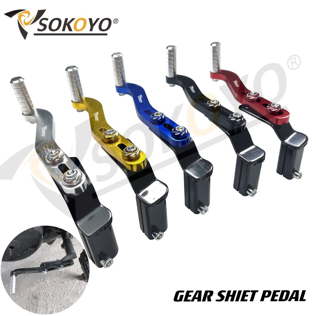 yestarracing 1 Pc Universal Gear Shift Pedal Change Pedal Alloy Heavy