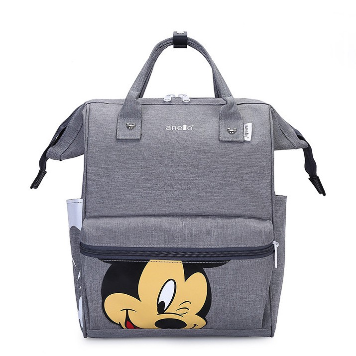 Mikayla #3001 Mickey Mouse Backpack For Women Large Size Handbag Oxford ...