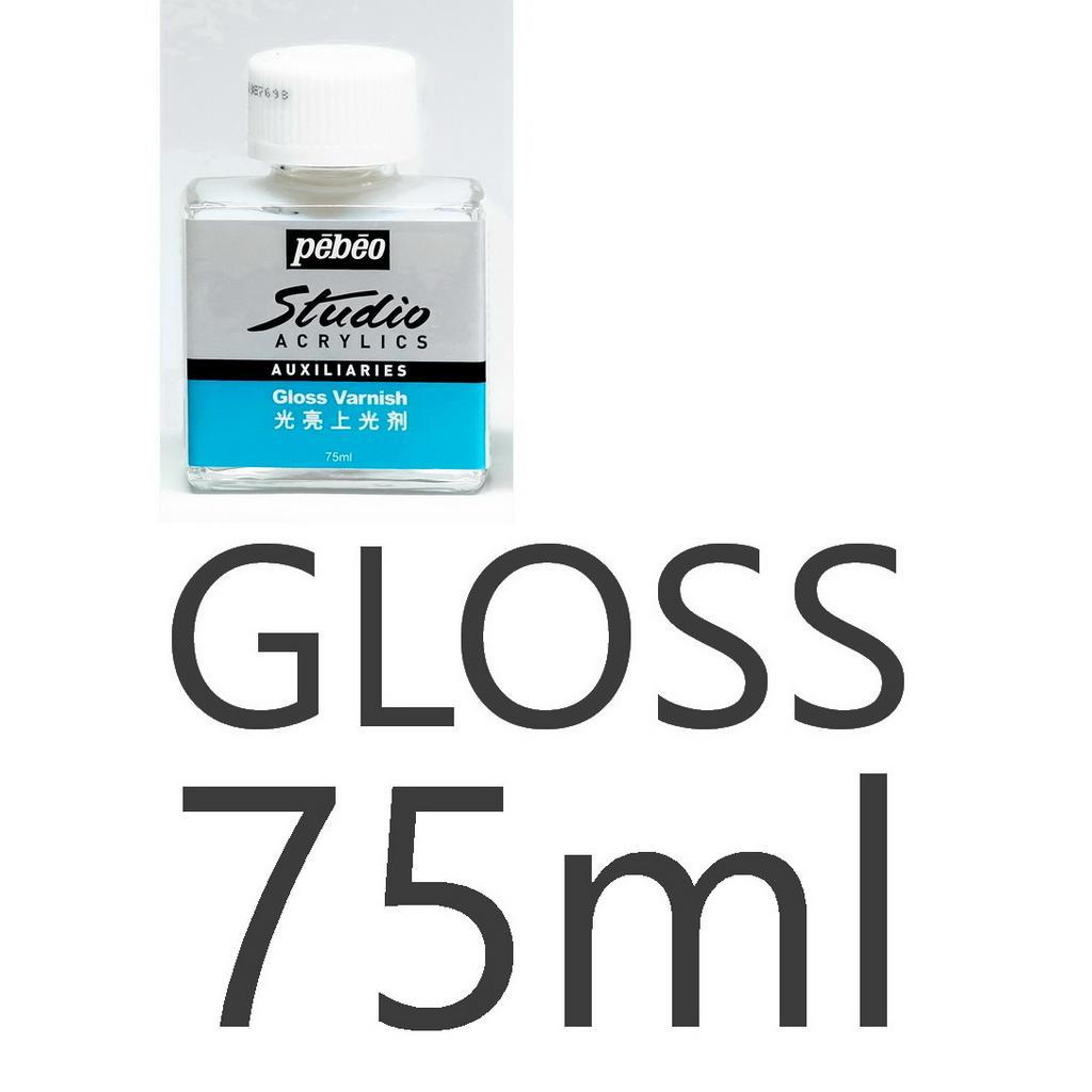 PEBEO Studio Acrylic VARNISH Gloss or Matte 75ml / 500ml One piece only, choose your
