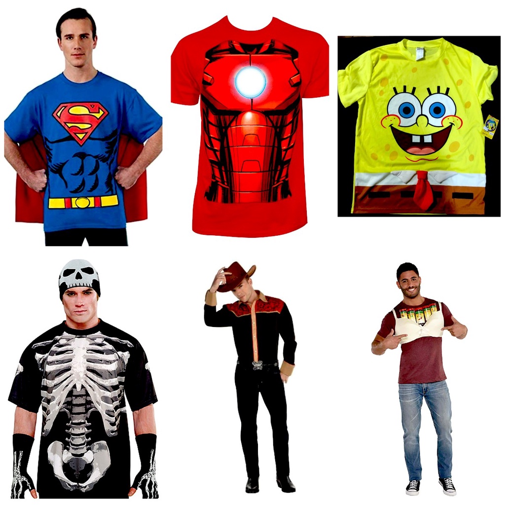 DC Comics Superman Costume Spongebob Halloween Ironman Deadpool