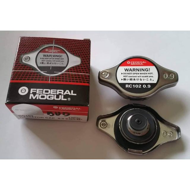 Federal Mogul Radiator Cap RC102 0.9 kg/cm2 for Plastic and Fully ...