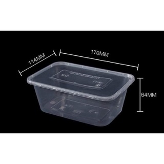 1000ml Rectangular Microwavable Container – Packaging Lab Philippines