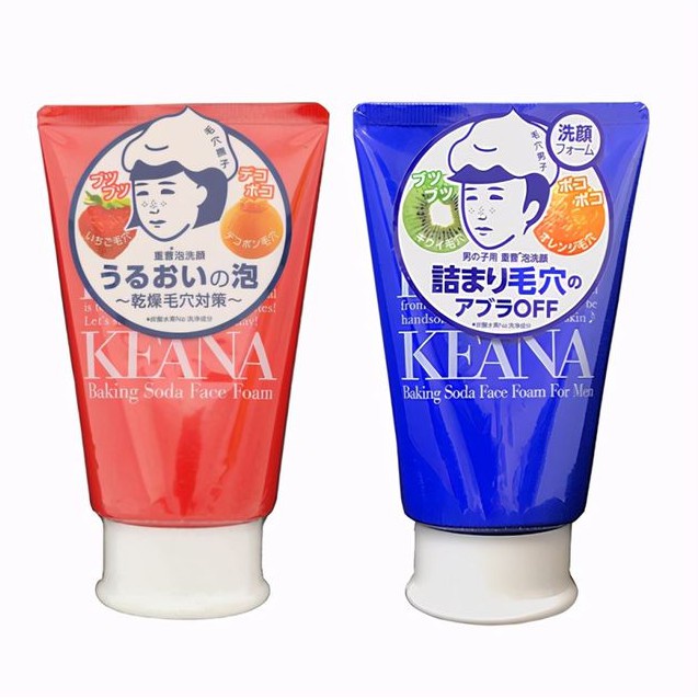 ISHIZAWA Keana Baking Soda Face Foam / For Man 100g Shopee Philippines