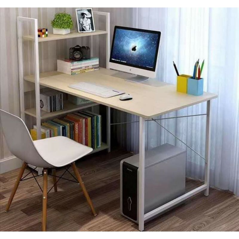 Study table with on sale printer shelf