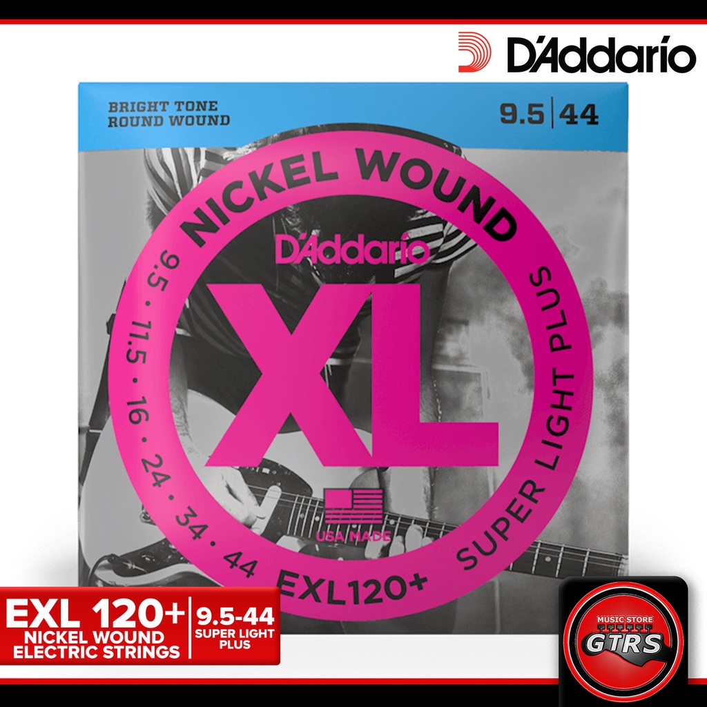 D'Addario Electric Guitar Strings Set EXL 120 (.009.042) Shopee Philippines