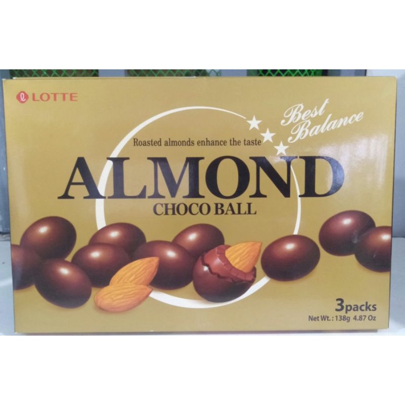 Lotte Almond Choco Ball Shopee Philippines