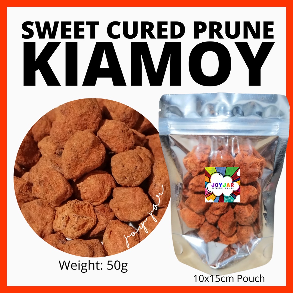 Taiwan AUTHENTIC KIAMOY Sweet Cured Prune / White / Seedless 50g 100g ...