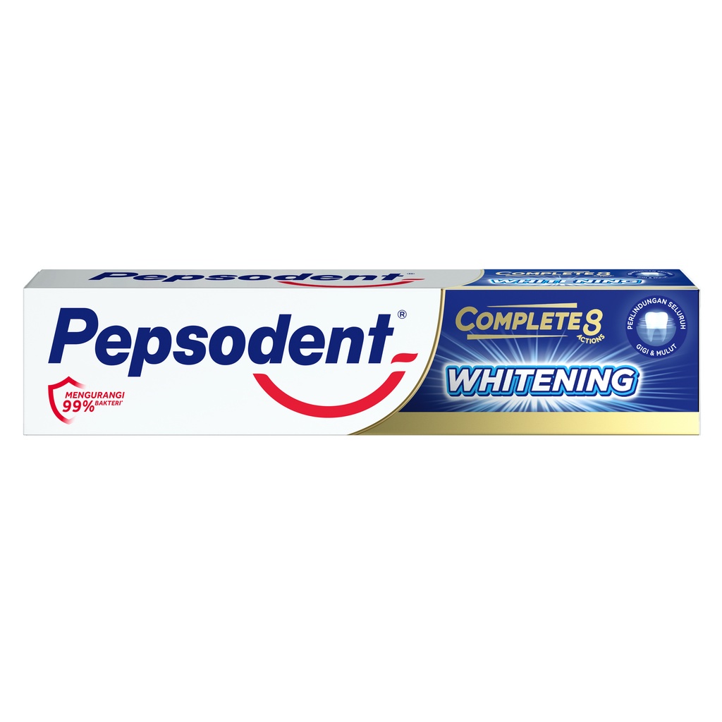 Pepsodent Complete 8 Plus Toothpaste Whitening Toothpaste 190 gr