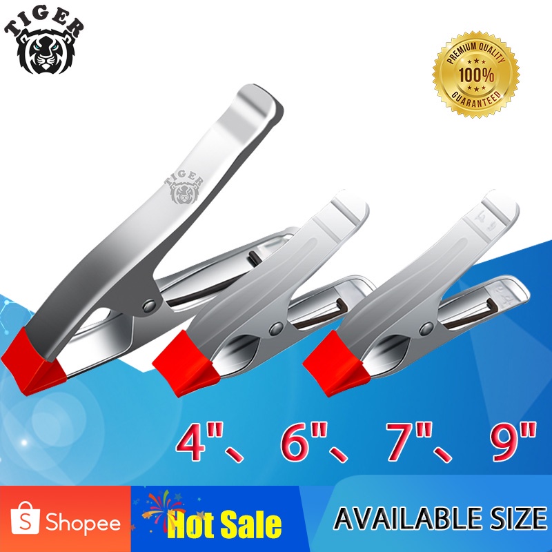 49" inch Spring Clamp Large Super Heavy Duty Spring Metal with Red Tip