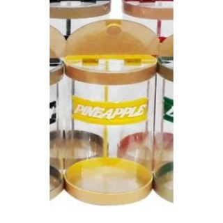 COD】 ACRYLIC Round Square Gulaman Palamig Container Juice