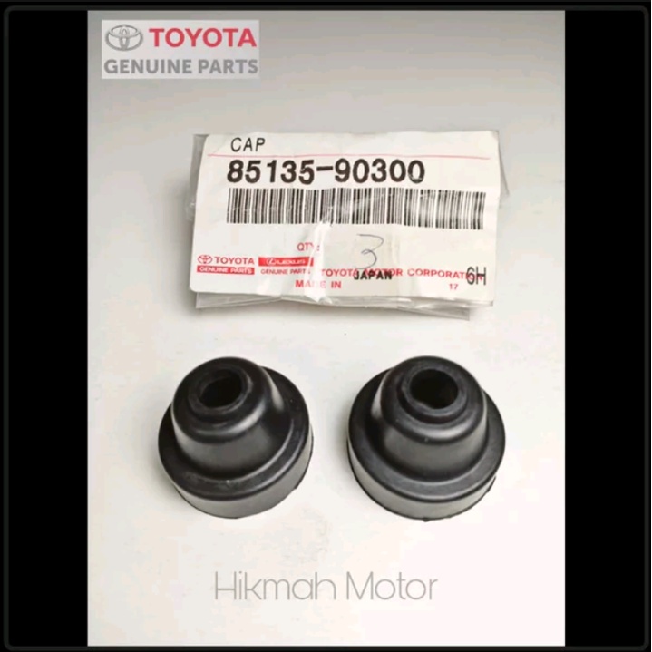 A Pair Of Rubber Bolts Wiper Link Or Winshield Wiper Pivot Cap Toyota ...