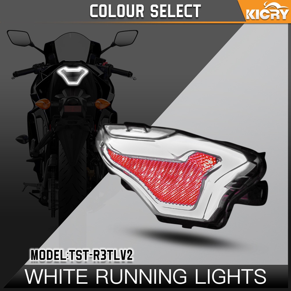Integrated LED Rear Tail Light / Turn Signal – For Yamaha MT-03, MT-25, YZF-R25, YZF-R3 2014-2021