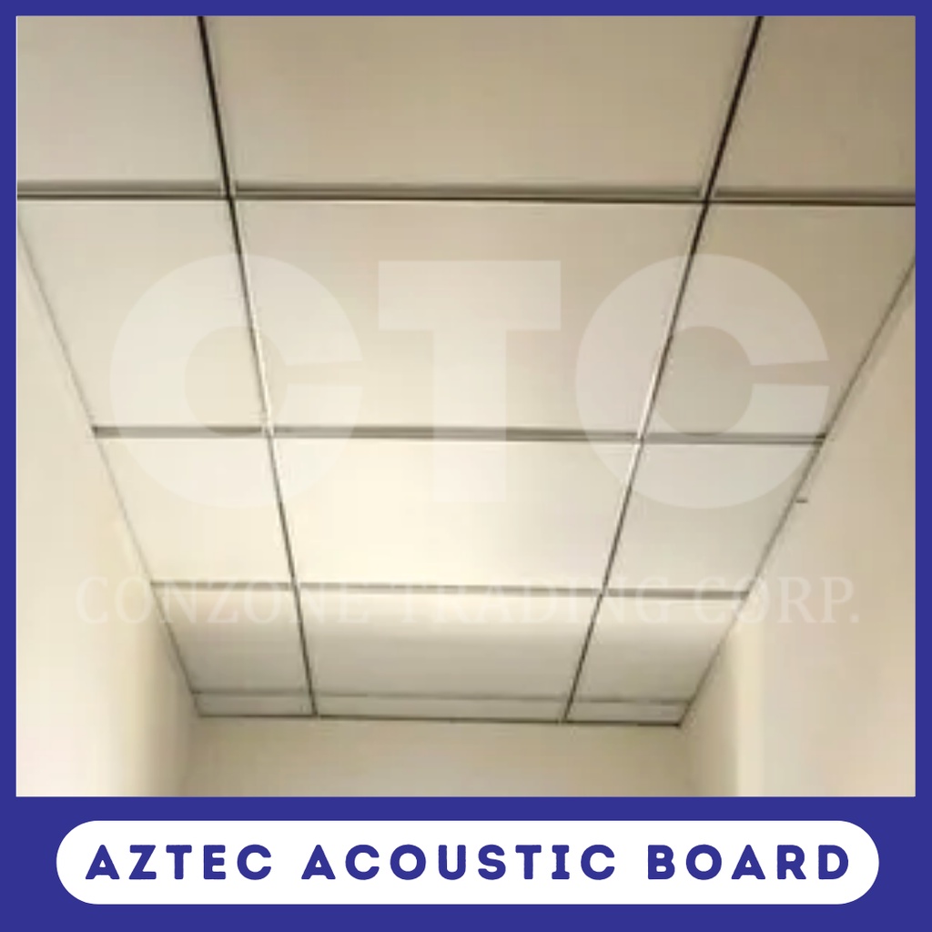Aztec Gypsum Board Laminate - 10cm x 10cm (Lemon Skin) - Ceiling Board ...