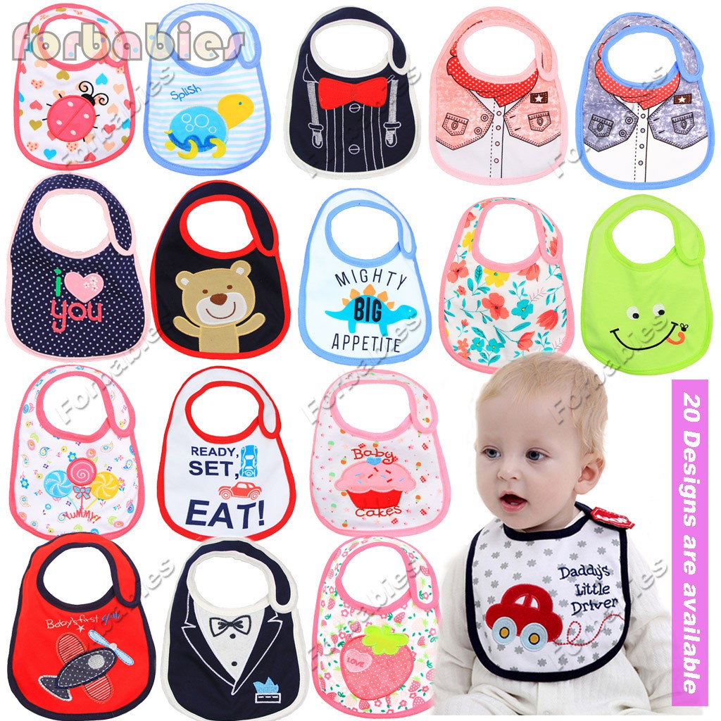 Cartoon sale baby bib