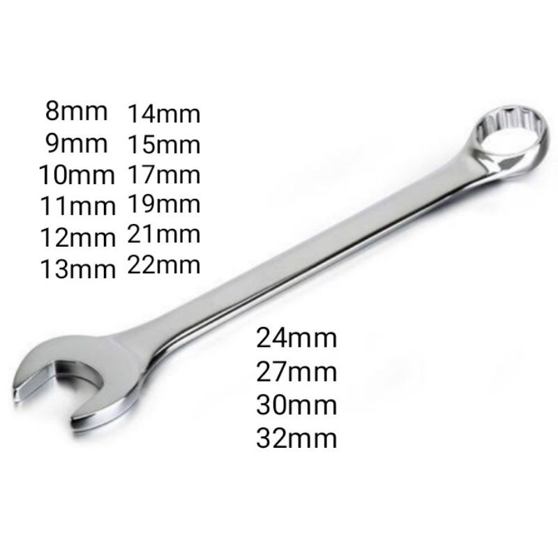 Combination Wrench Sold as per pieces(8mm32mm) Shopee Philippines