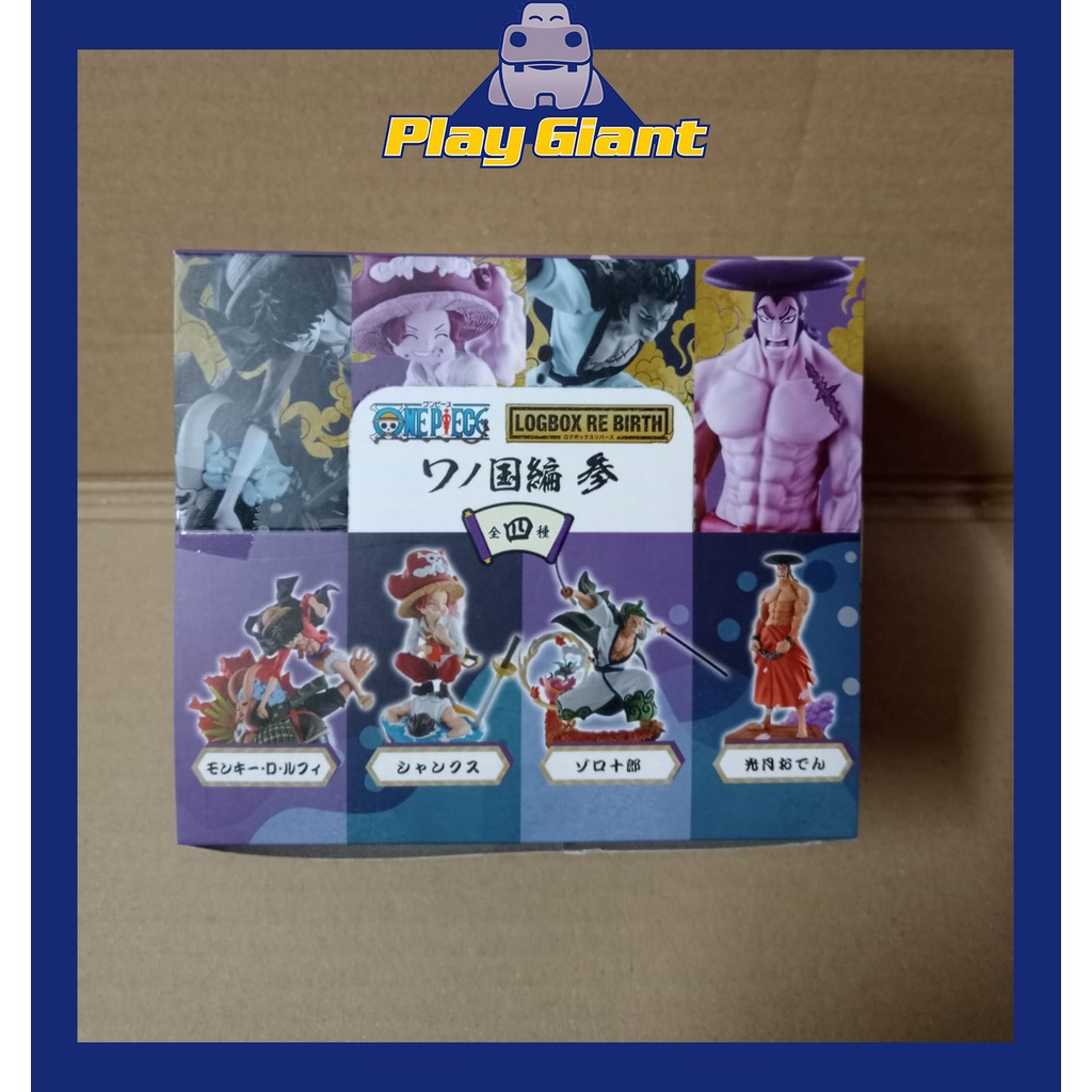 One Piece Logbox Re Birth Wano Country Vol. 3 Box Set | Shopee Philippines