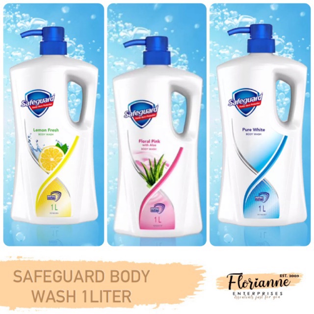 SAFEGUARD BODY WASH 1 LITER Shopee Philippines