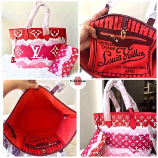 MeGigShop LV Neverfull Denim Tote Bag - Women's Bag -Fashion Bag Top Grade  Quality
